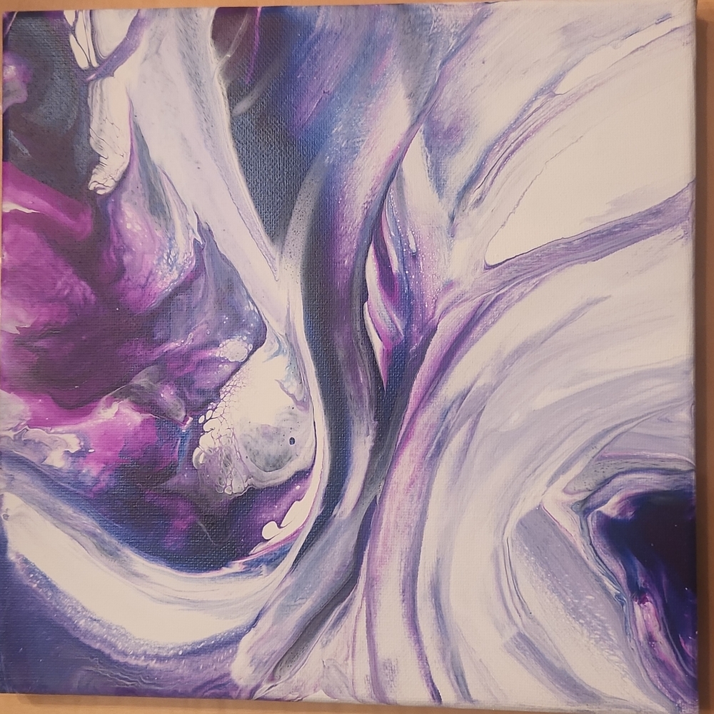 10 × 10 acrylic canvas painting